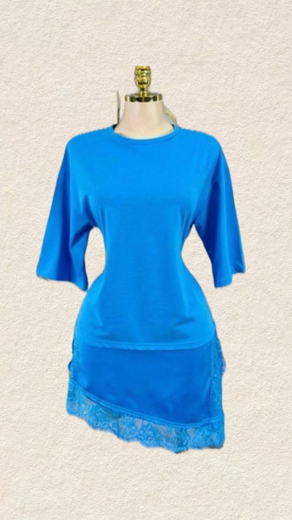 Teal Oversized T-Shirt