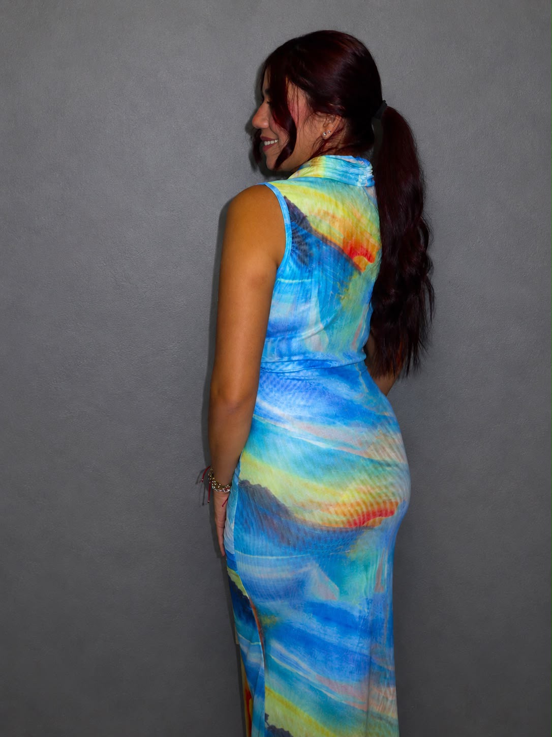 Tropi Mesh Dress